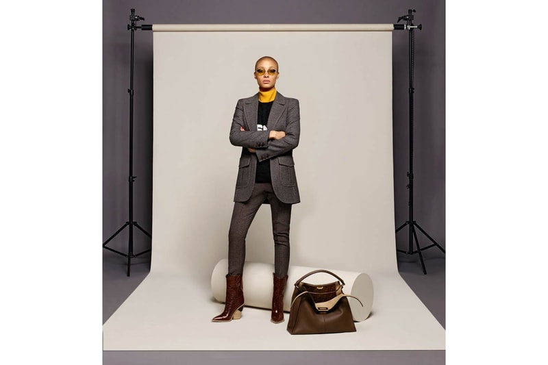 Fendi Fall Winter 2018 Gigi Hadid Adwoa Aboah