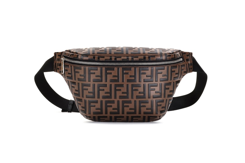 fendi ff monogram leather fanny packs accessories fall winter