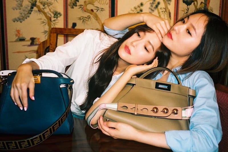 K-Pop Sisters Jessica & Krystal Jung Tapped as New Faces of Fendi's Peekaboo Bag