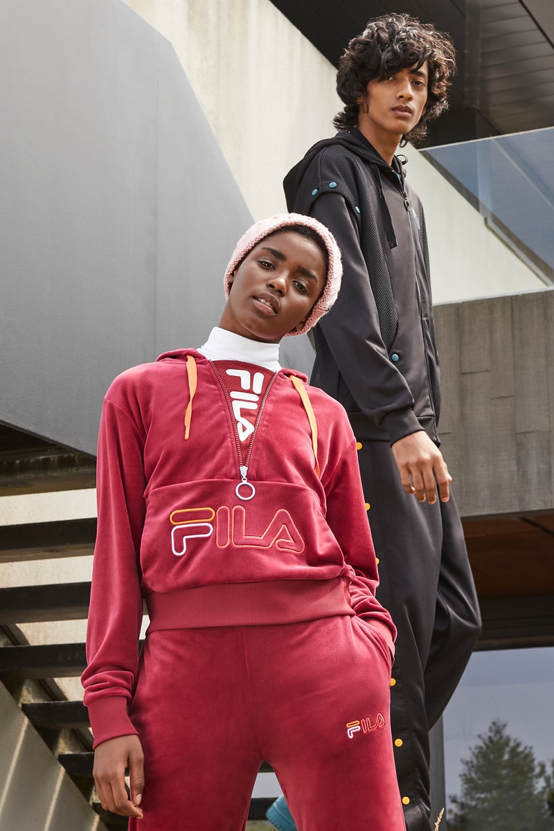 fila fall winter 2018 fw18 heritage collection archive football tracksuits
