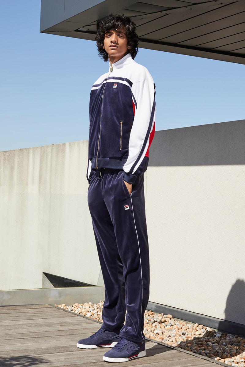 fila fall winter 2018 fw18 heritage collection archive football tracksuits