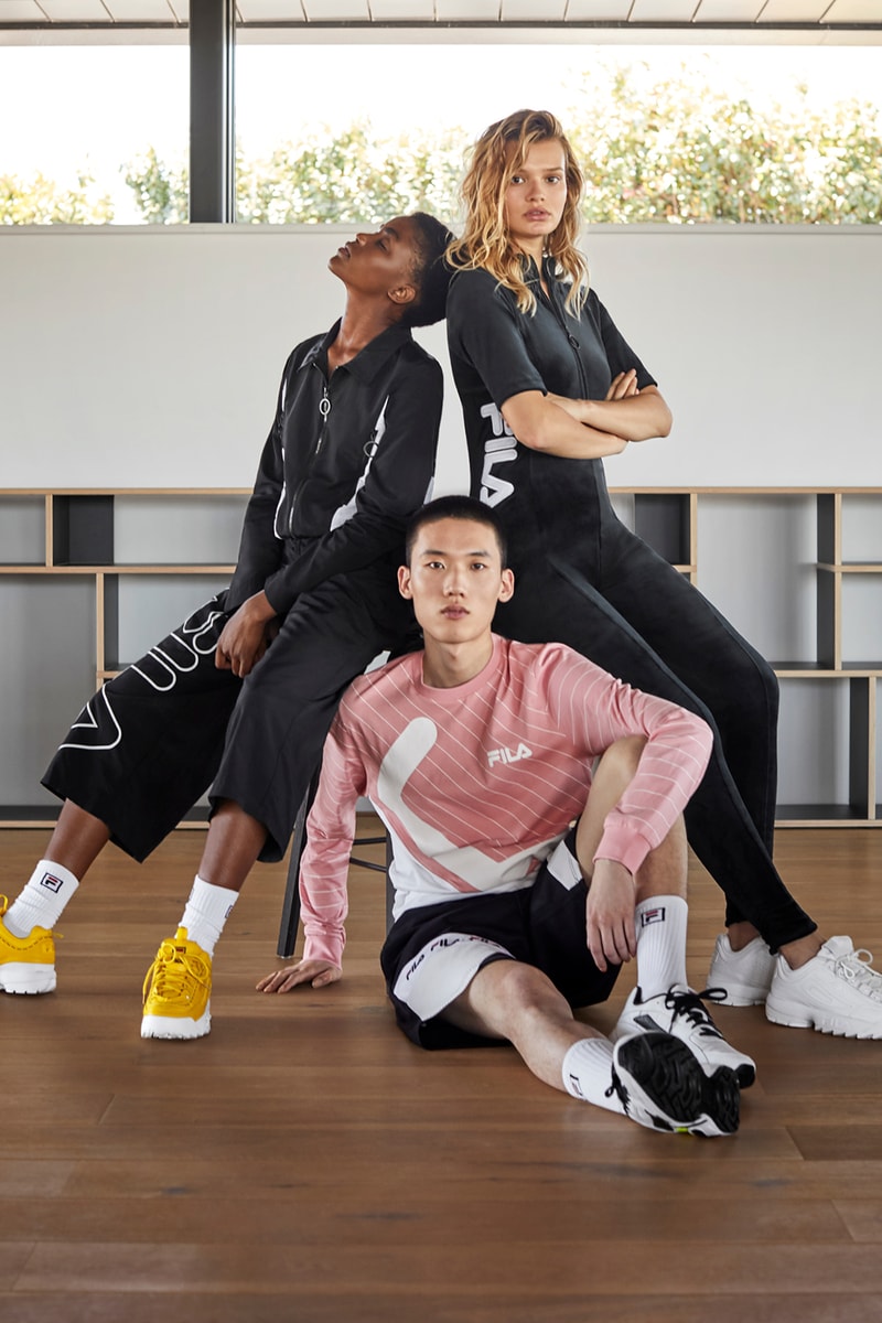 fila fall winter 2018 fw18 heritage collection archive football tracksuits