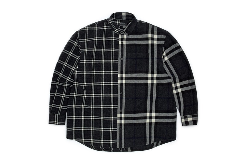 gosha rubchinskiy fall winter 2018 plaid shirt