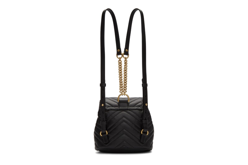 black mini gg marmont 2.0 backpack Gucci EELLA CONCEPT a top handle Marmont 2.0 mini quilted leather