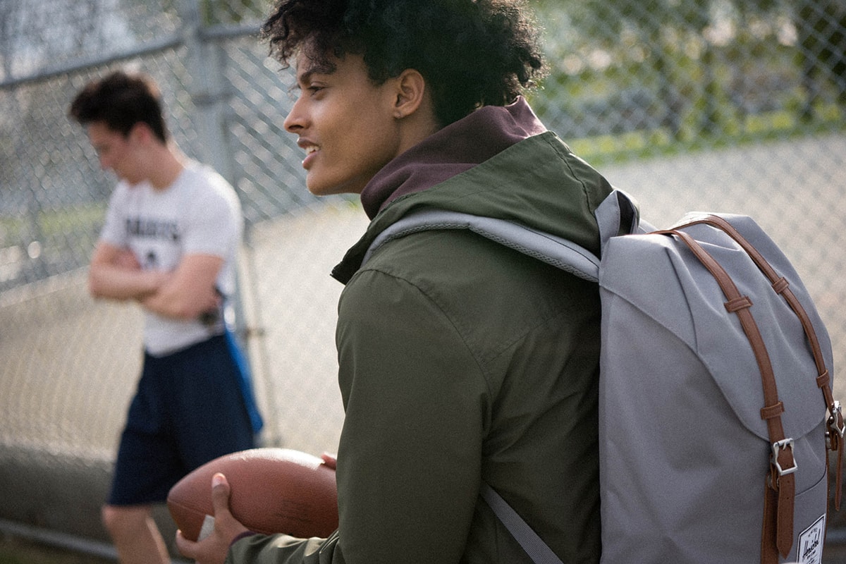 Herschel Supply Look Forward Campaign Film Video Finn Wolfhard Stranger Things Calpurnia Band Backpack