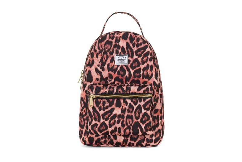 herschel animal print backpack