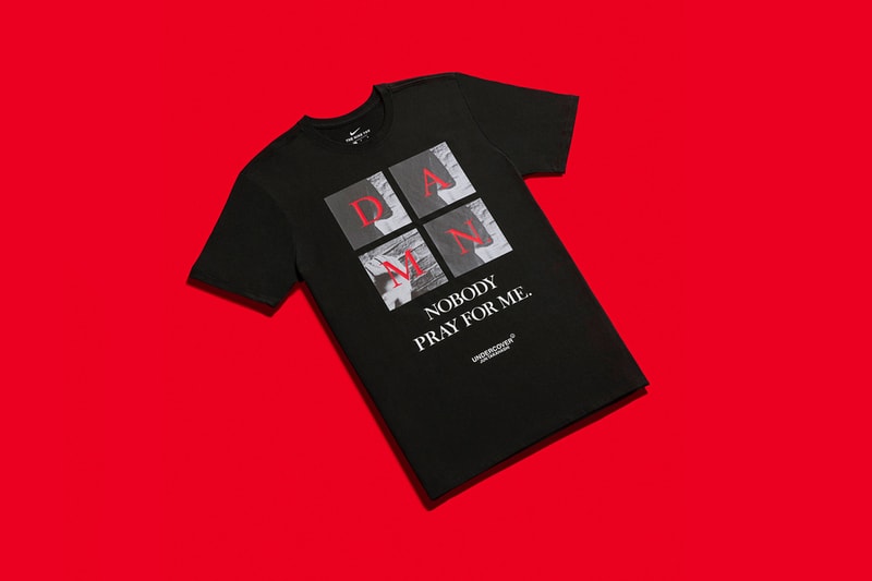 Kendrick Lamar x UNDERCOVER The Damn Pop Up Shop Tokyo T-Shirt Black