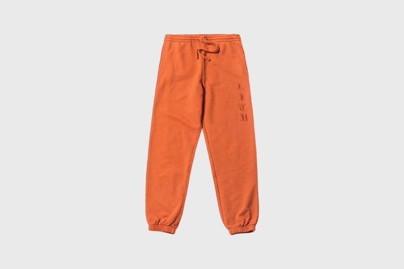KITH Women Summer 2018 Collection Terryka Sweatpant Burnt Orange