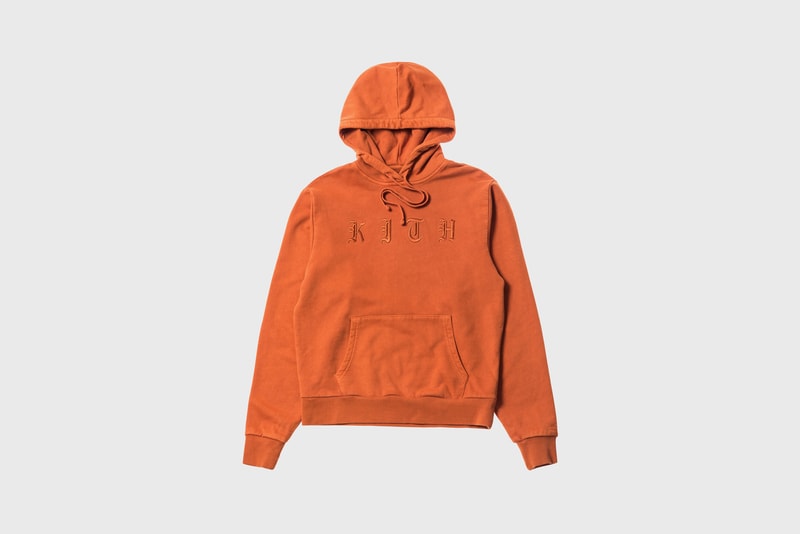 KITH Women Summer 2018 Collection Serena Hoodie Burnt Orange