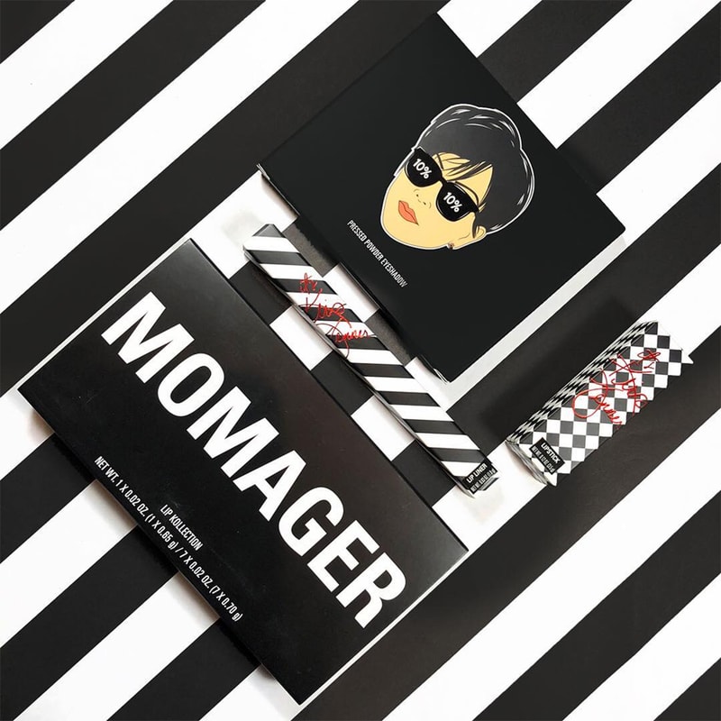 kylie cosmetics kris jenner momager makeup collection restock eyeshadow palette lip duo lipsticks matte velvet