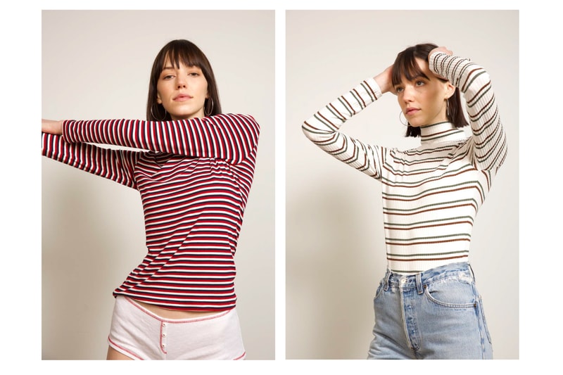 Liana Fall/Winter 2018 Collection Lookbook Walter Rib Red Navy White Green Chocolate