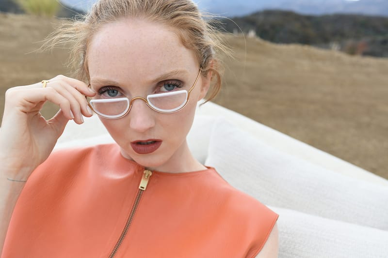 Check out Wires, Lily Cole's New Sustainable Eyewear Brand