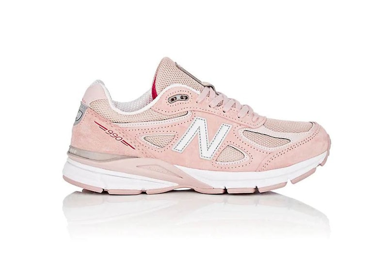 New Balance 990v4 Pink Suede
