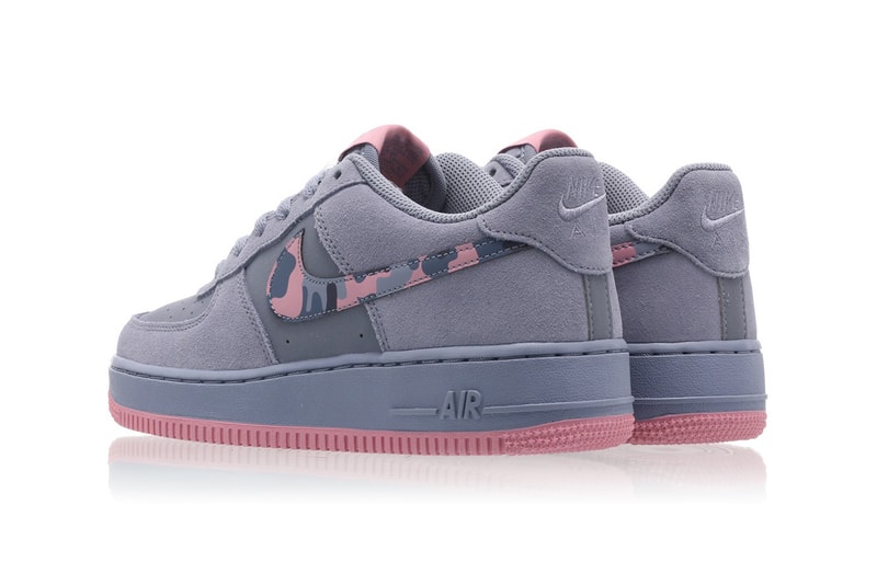 Nike Air Force 1 Elemental Pink Ashen Slate Purple Camo Swoosh