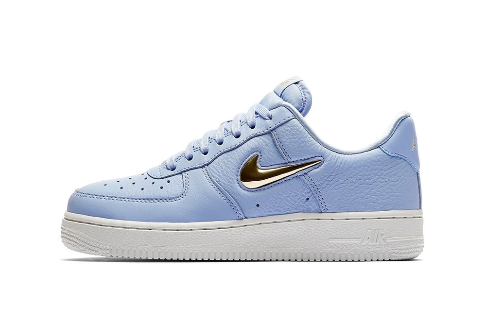 Nike Air Force 1 Jewel Pack Phantom Royal Tint Metallic Gold Star