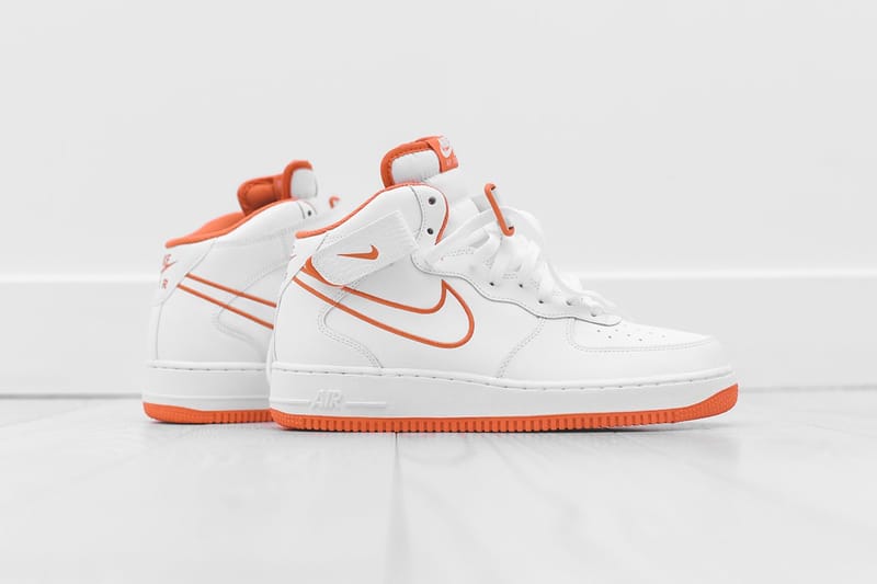 The Nike Air Force 1 Mid "Terra Orange" Is Sweet like a Creamsicle