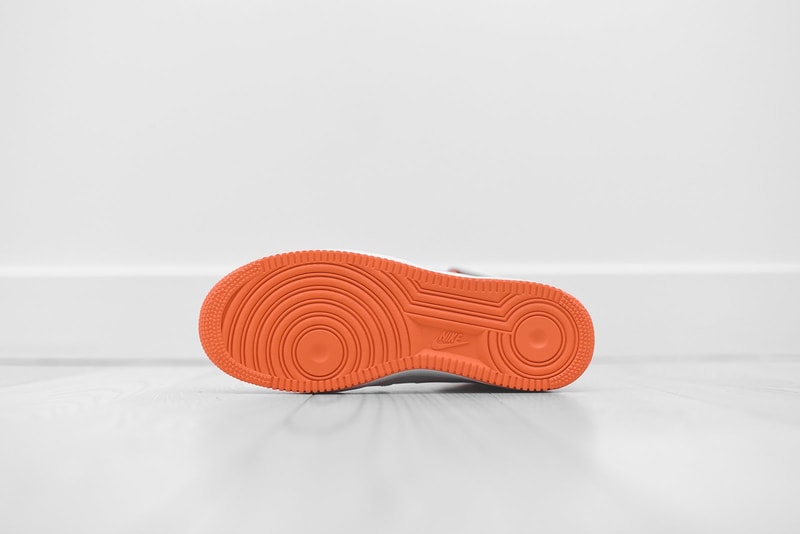 nike air force 1 mid terra orange kith leather strap