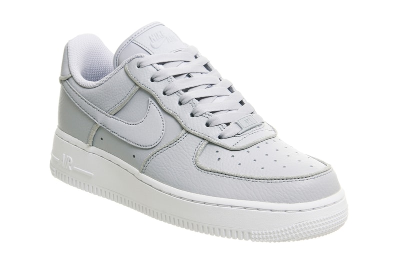 Nike Air Force 1 Wolf Light Grey Silver Glitter Women's Sneakers