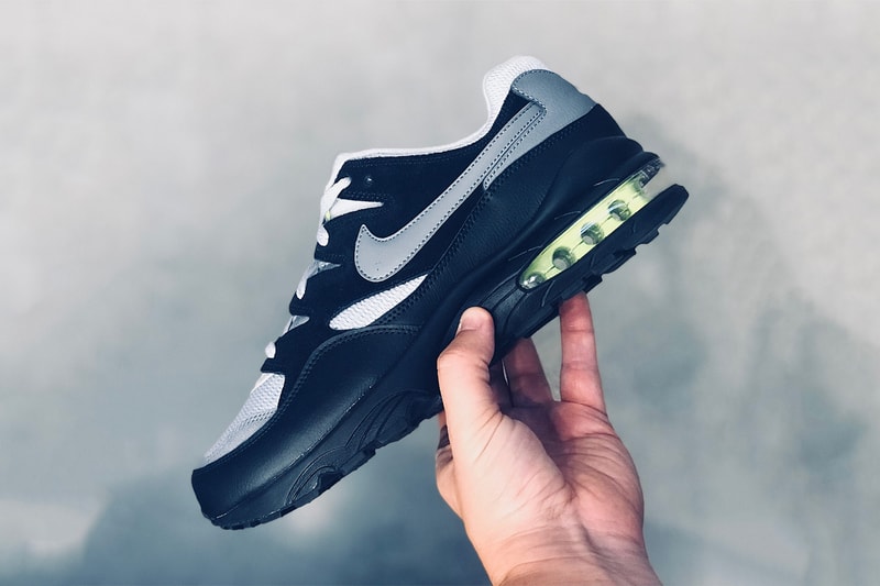 nike air max 94 red black white grey neon green silver