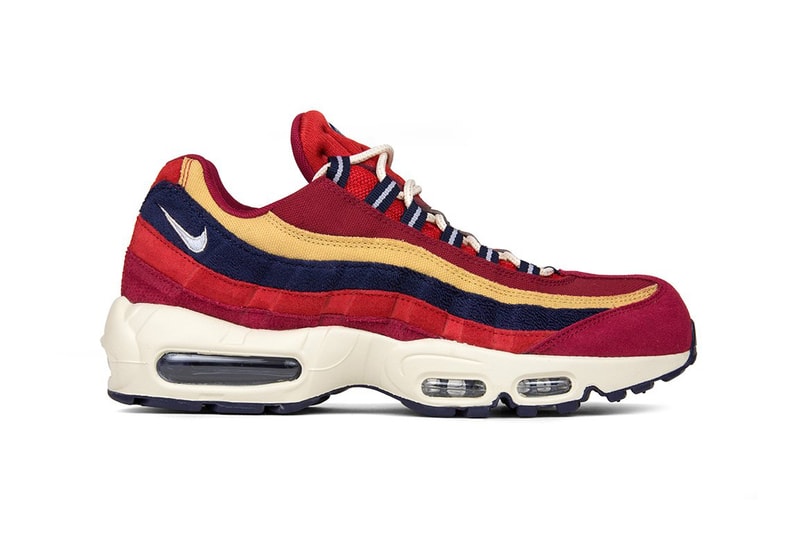 Nike Air Max 95 Premium Red Crush Provence Purple