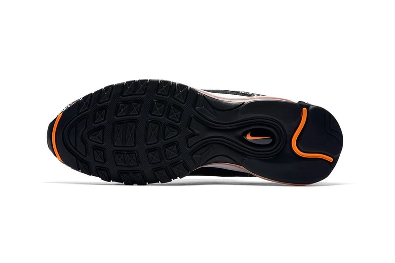 nike air max 97 just do it black slogan retro