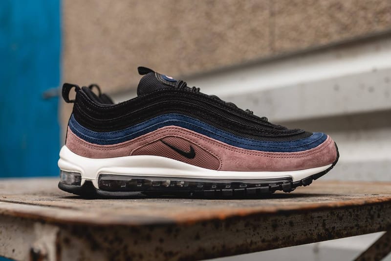 The Nike Air Max 97 "Smokey Mauve" Features Dusk Pink Highlights