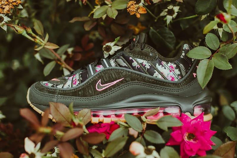 UPDATE: Nike's New Air Max 98 Is a "Floral Camo" Bouquet