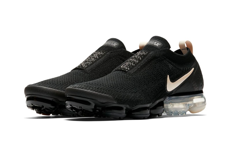 nike air vapormax moc 2 black light cream thunder grey flyknit