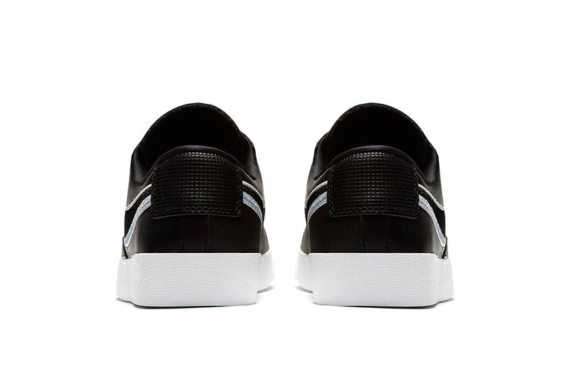 nike blazer low lx 3d swoosh womens exclusive black leather
