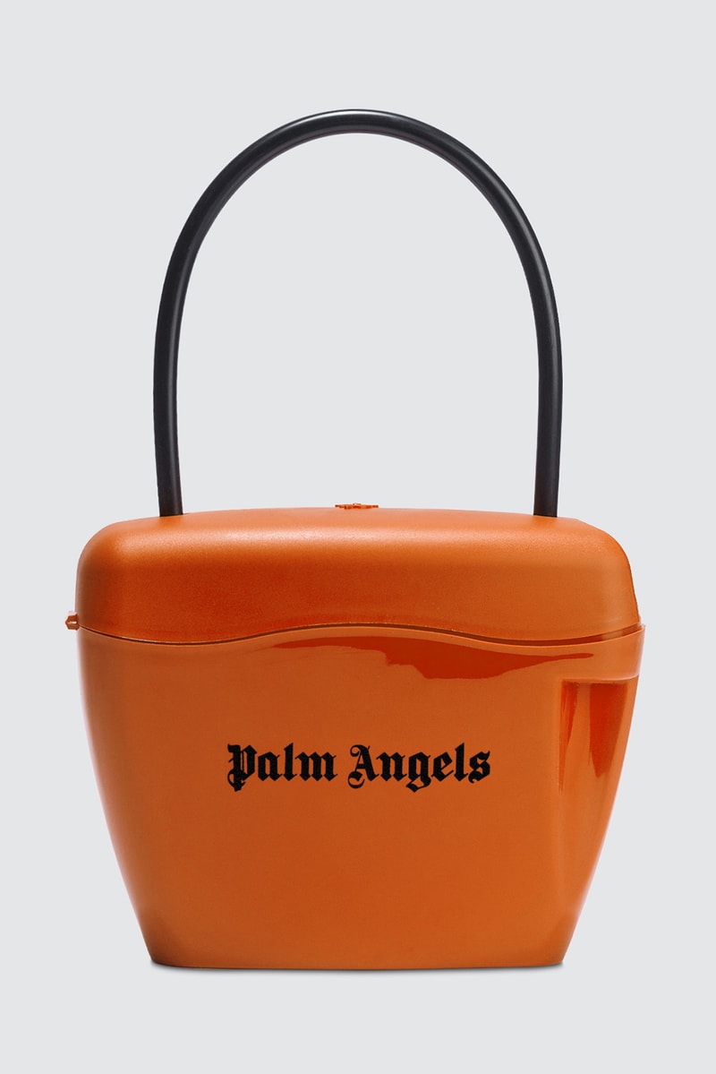 Palm Angels Plastic Padlock Bag Red Black White Yellow Blue Green Orange Handbag