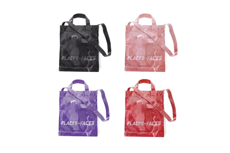 places and faces tote bag