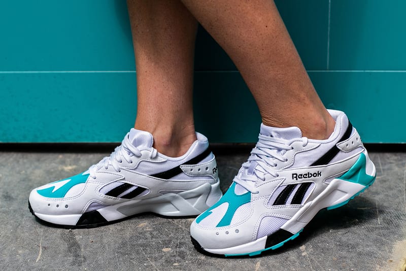 Take a Closer Look at Reebok's Vintage Aztrek in "White/Solid Teal"