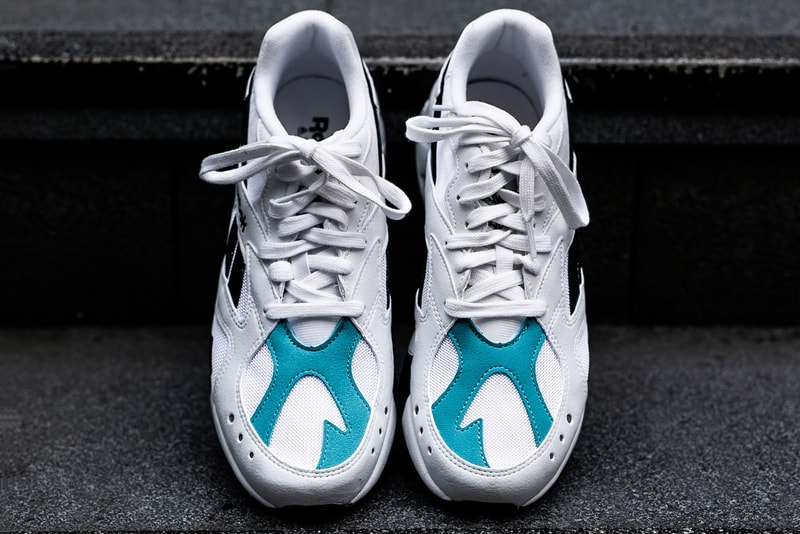 Reebok Aztrek White Solid Teal