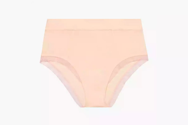 Rihanna Savage X Fenty Lingerie Stretch Microfiber High-Waist Brief Dusty Peach