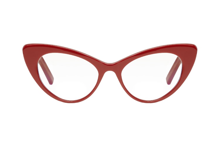 Look Bold All Year Round with Saint Laurent's Cat Eye Glasses
