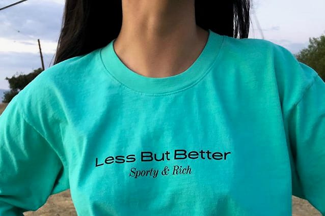 Emily Oberg's Sporty & Rich Teases Its Upcoming T-Shirt, Hoodie and More