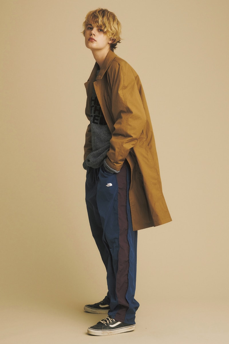 the north face purple label fall winter lookbook nanamica shearling parkas puffer jackets japanese fashion