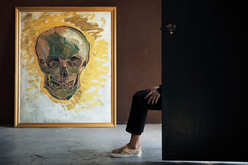 Vans the van gogh museum art history sk8-hi authentic sunflowers almond blossom self portrait