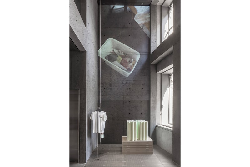Virgil Abloh SSENSE Montreal CUTTING ROOM FLOOR Exhibition