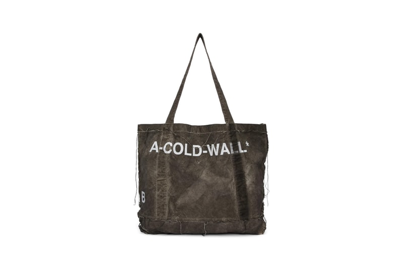 A Cold Wall Canvas Tote Slate Grey