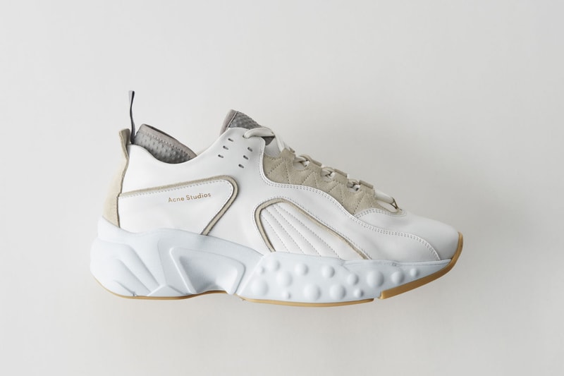 Acne Studios Manhattan Sneakers Chunky Shoe Pink Red Turquoise Blue White