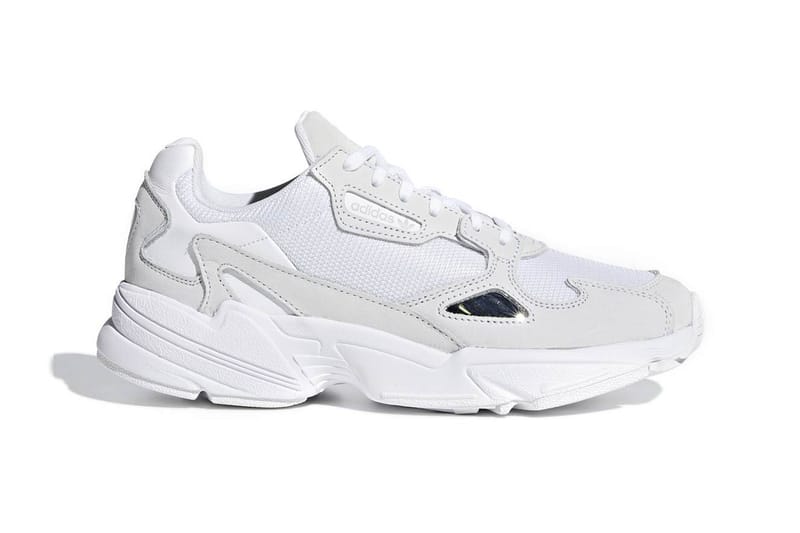 adidas Serves the Falcon up in a Clean "Triple White" Colorway