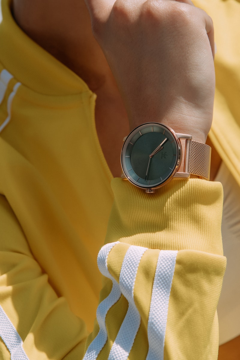 adidas Originals New Watches Timepiece sporty accessory metal color lookbook fashion time bracelet