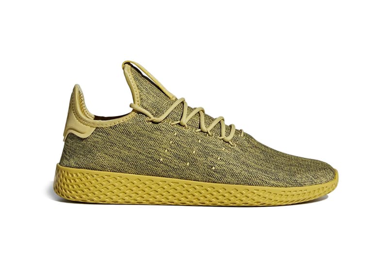 adidas gazelle silver green womens Adidas Pharrell Williams White Tennis HU Low Top Sneakers US12  THE-ECHELON