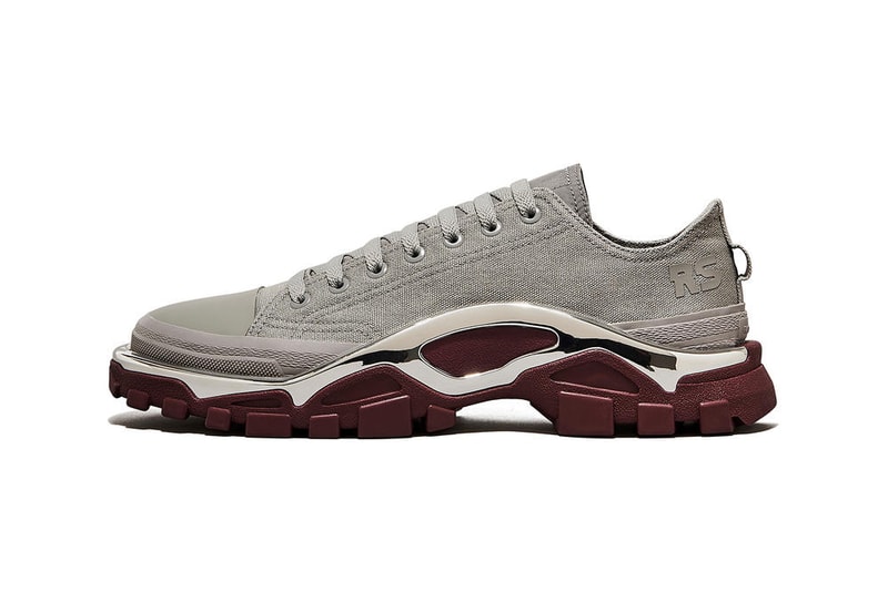 Raf Simons adidas Detroit Runner Sneakers Olive Green Pink Red Grey Navy Black White Metallic Silver