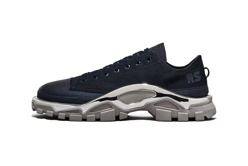 Raf Simons adidas Detroit Runner Sneakers Olive Green Pink Red Grey Navy Black White Metallic Silver