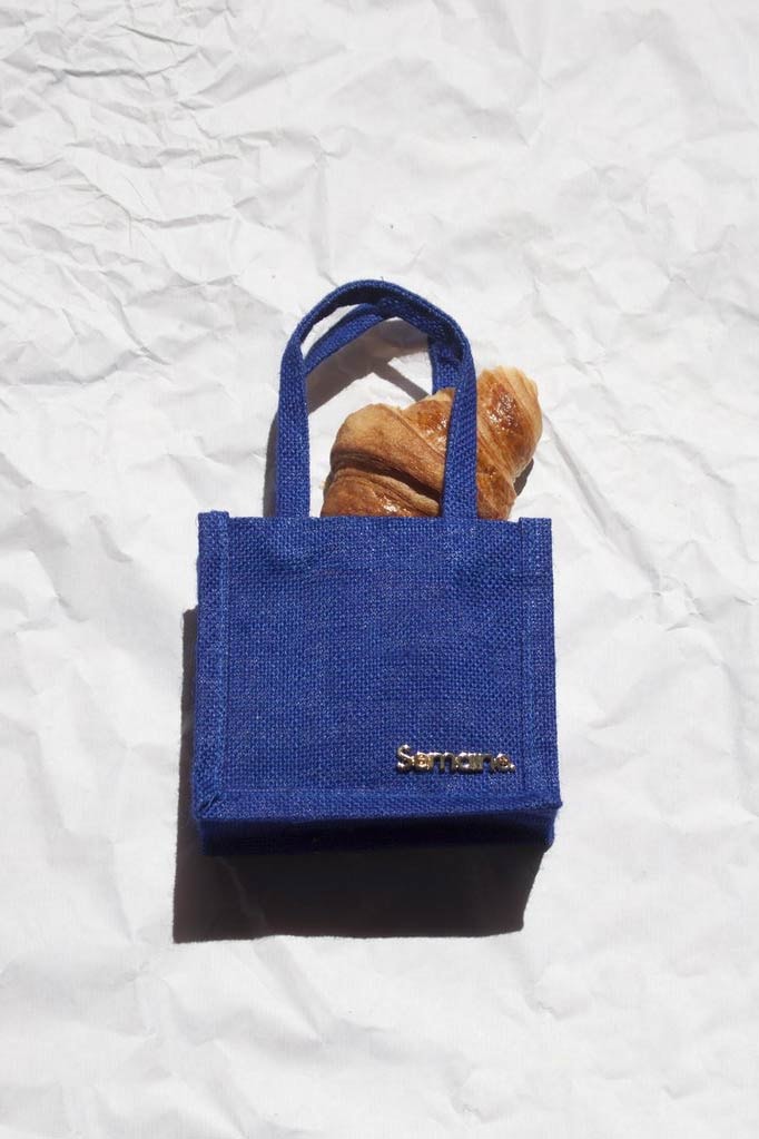 Le Semaine Sac Mini Blue