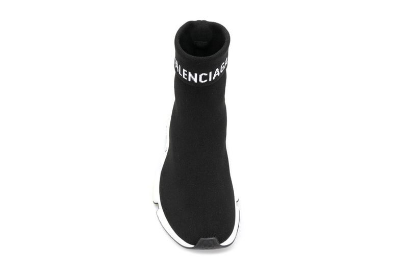Balenciaga Speed Trainer Sock Boots Sneakers Logo Fold Demna Gvasalia Footwear Fall Winter
