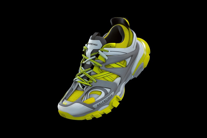 Balenciaga Track Sneaker Yellow Grey White