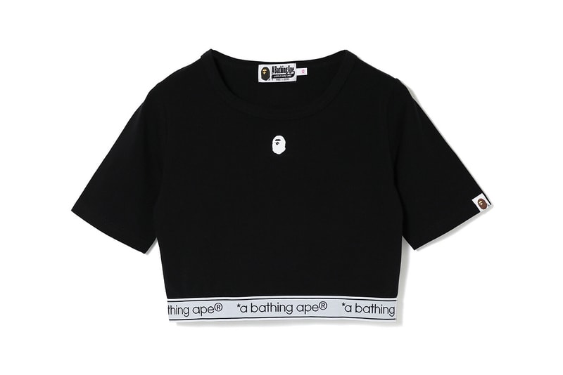 BAPE APE Head Short Tee Black